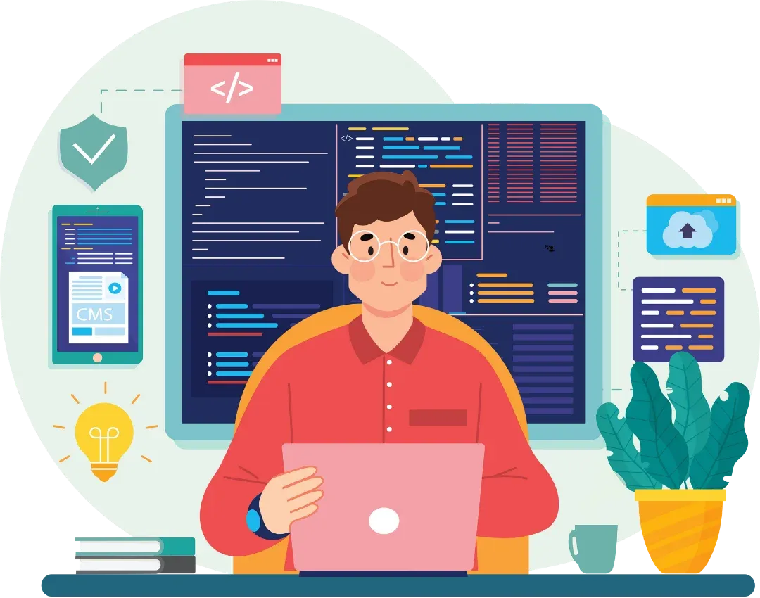 Developer illustration